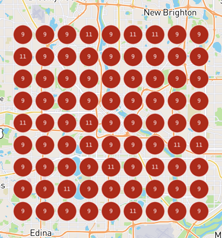 Geo-grid before — Rank #21